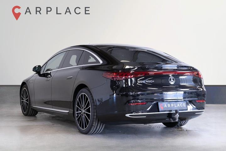Sort Mercedes EQS450+ fra 2022