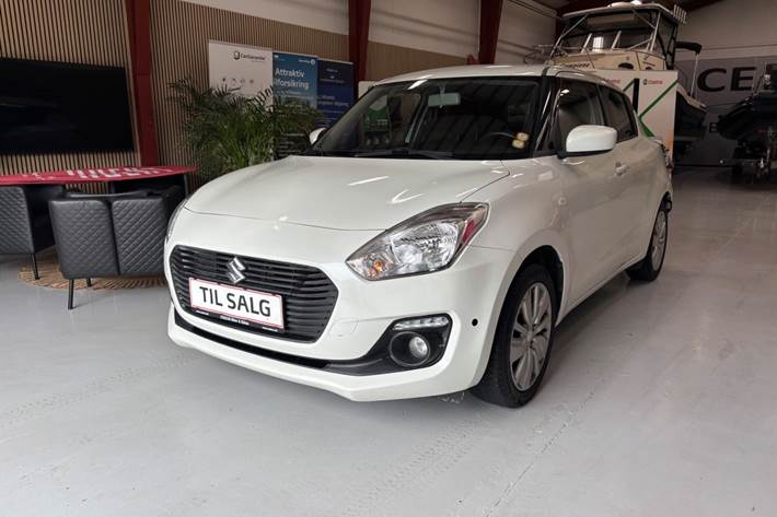Hvid Suzuki Swift fra 2018