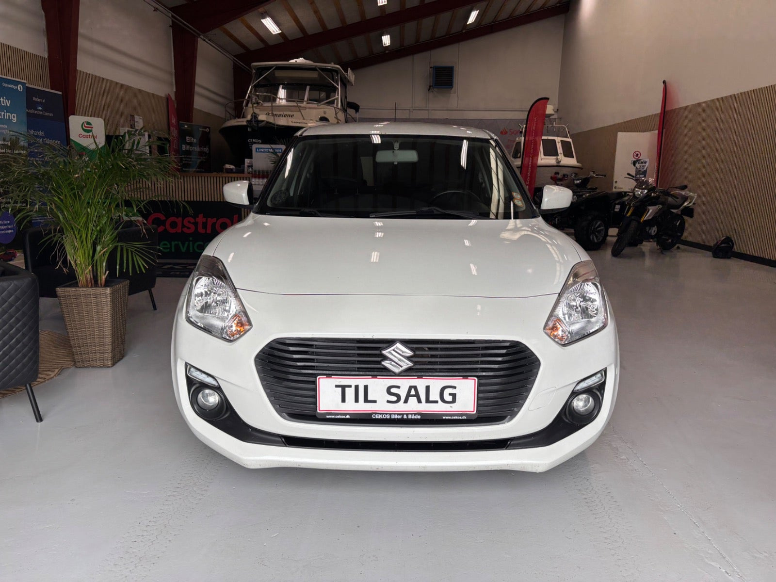 Hvid Suzuki Swift fra 2018