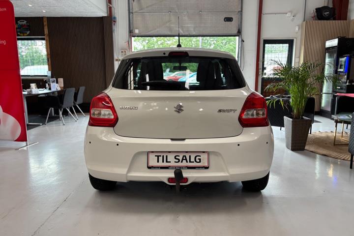 Hvid Suzuki Swift fra 2018