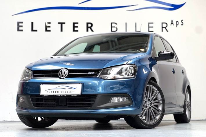 Sort VW Polo fra 2017