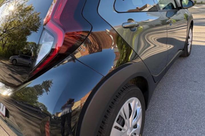 Grøn Toyota Aygo X fra 2023