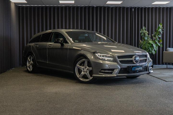 Grå Mercedes CLS350 fra 2013