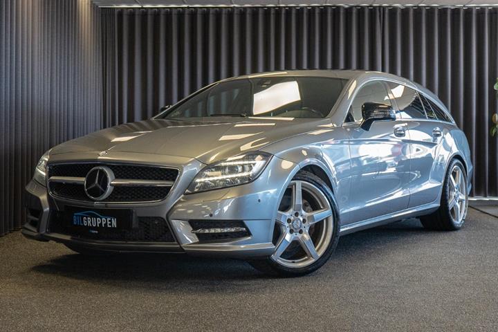 Grå Mercedes CLS350 fra 2013