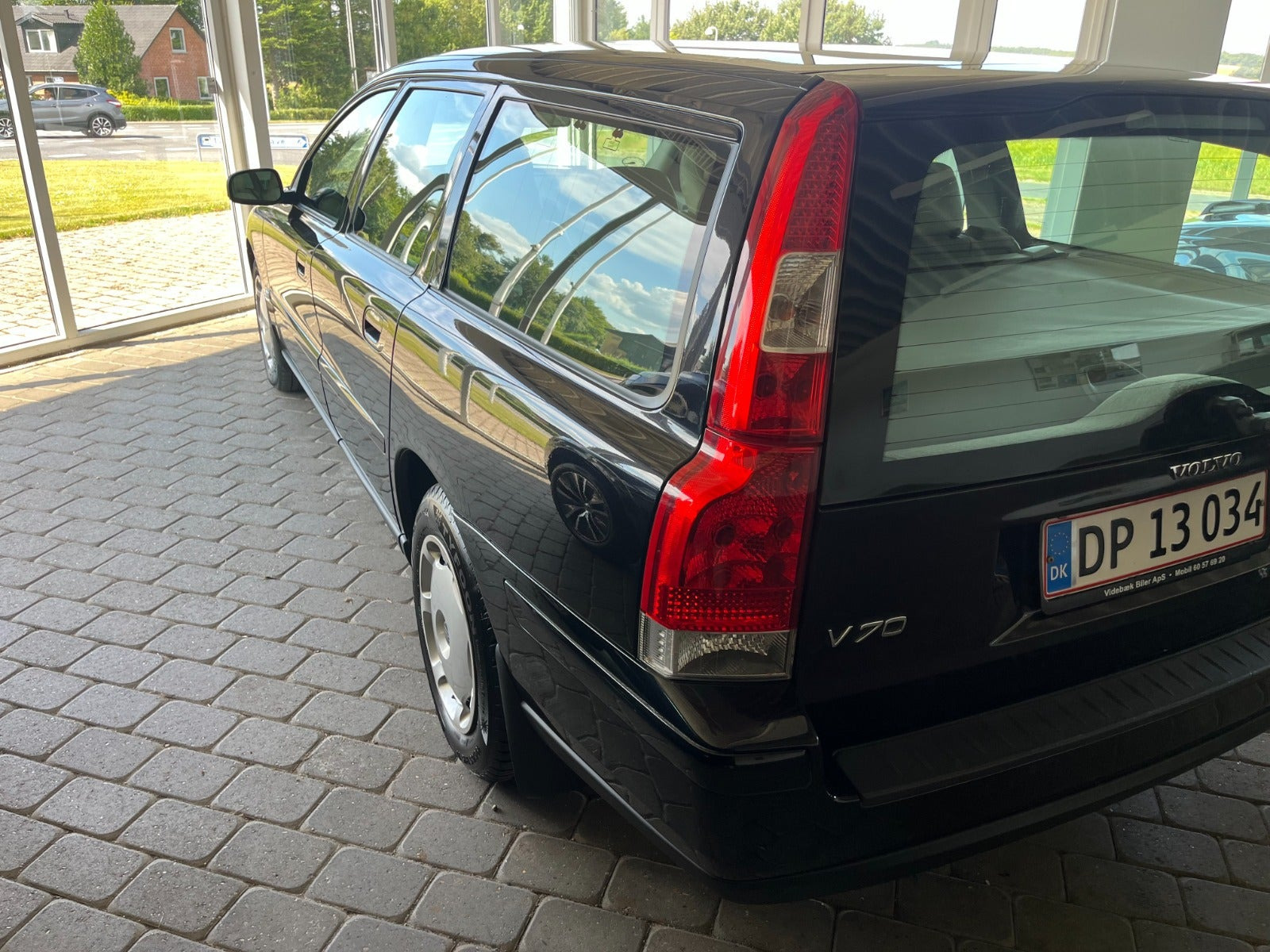 Sort Volvo V70 fra 2006