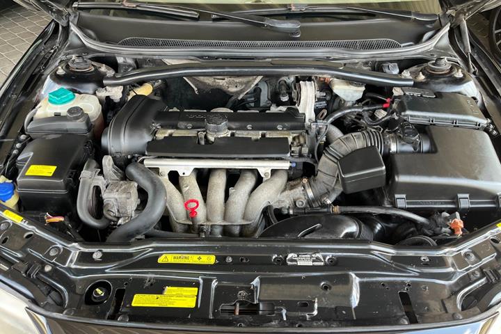Sort Volvo V70 fra 2006
