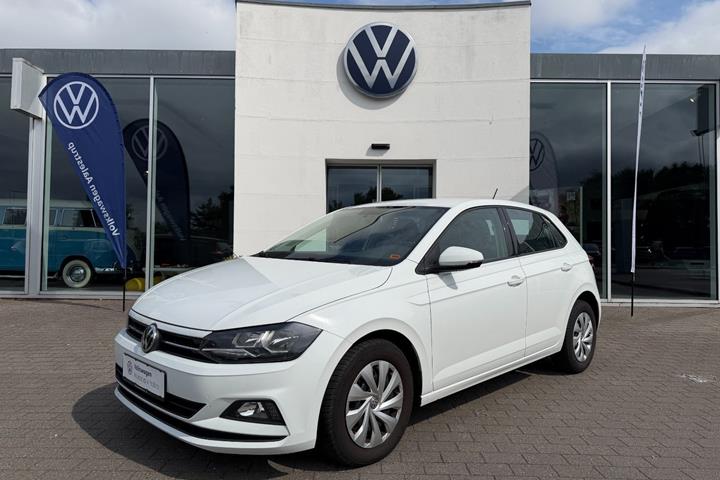 Hvid VW Polo fra 2020