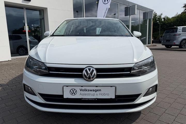 Hvid VW Polo fra 2020