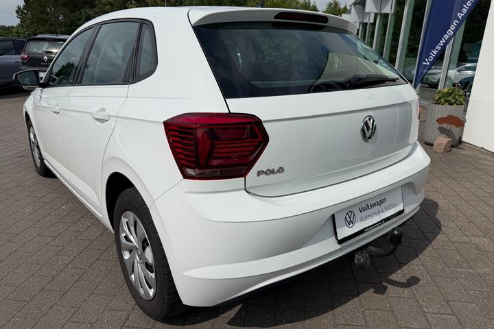 Hvid VW Polo fra 2020