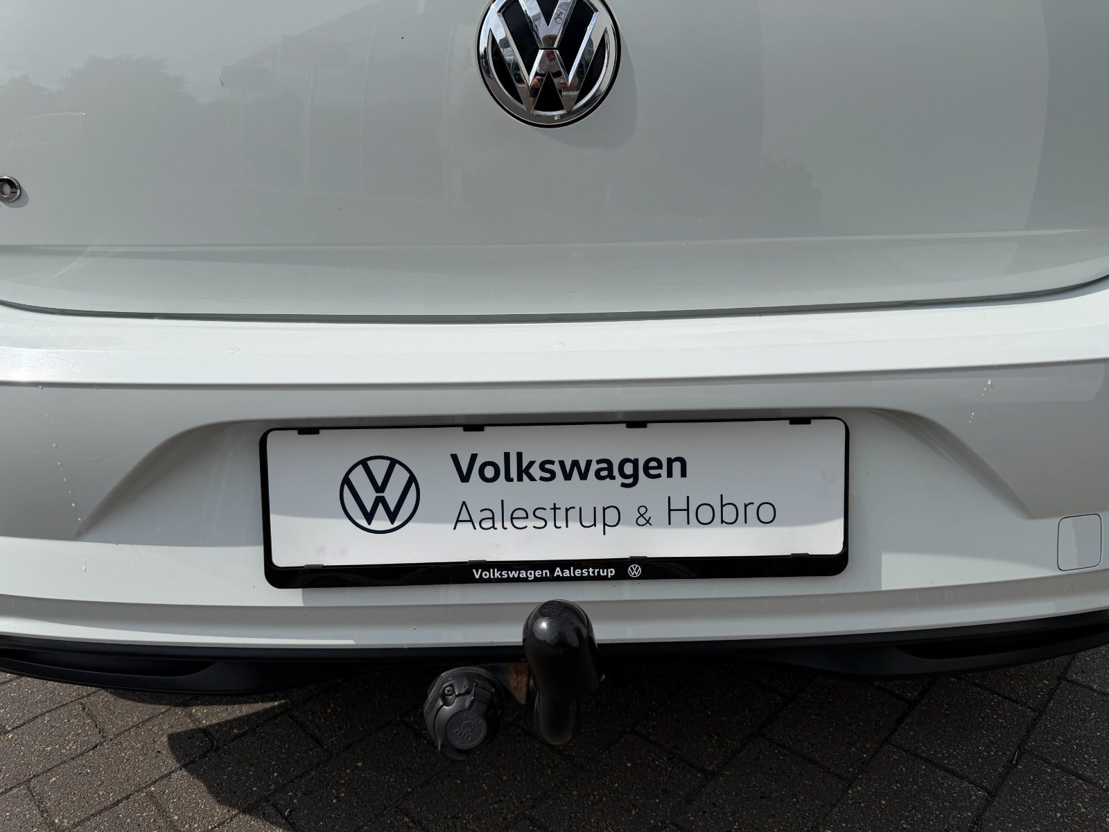 Hvid VW Polo fra 2020