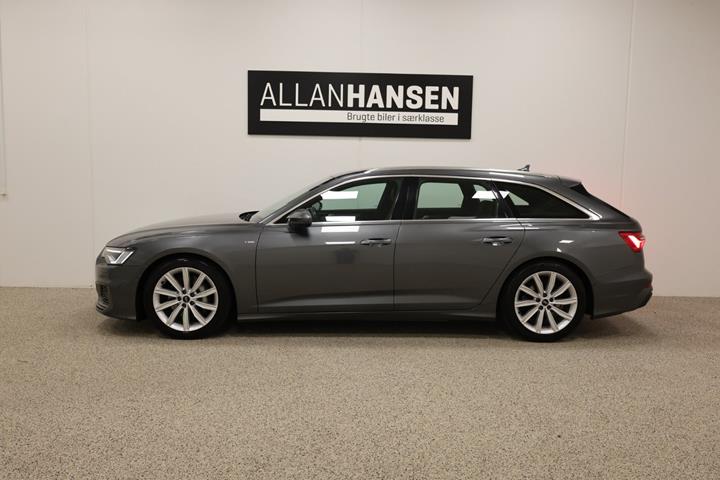 Grå Audi A6 fra 2021