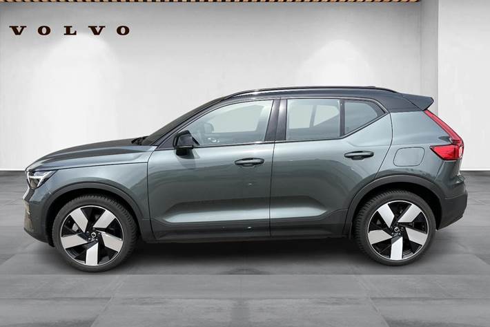 Grøn Volvo EX40 fra 2026
