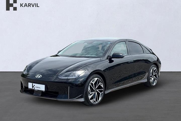 Sort Hyundai Ioniq 6 fra 2024 set udefra