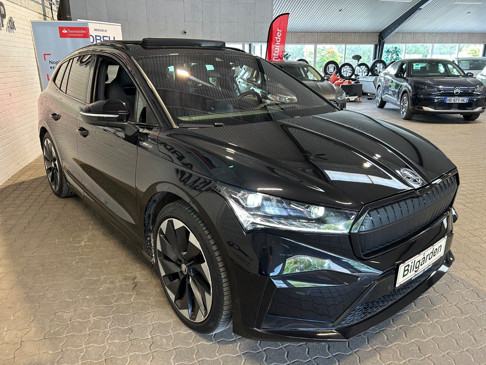 Sort Skoda Enyaq fra 2021