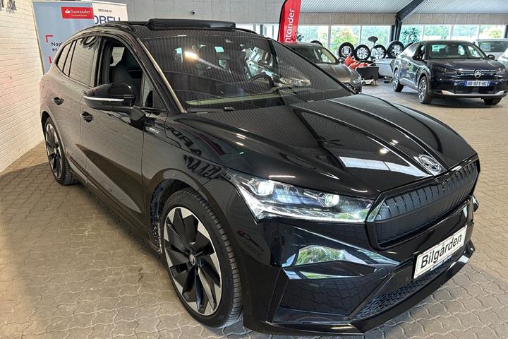 Sort Skoda Enyaq fra 2021