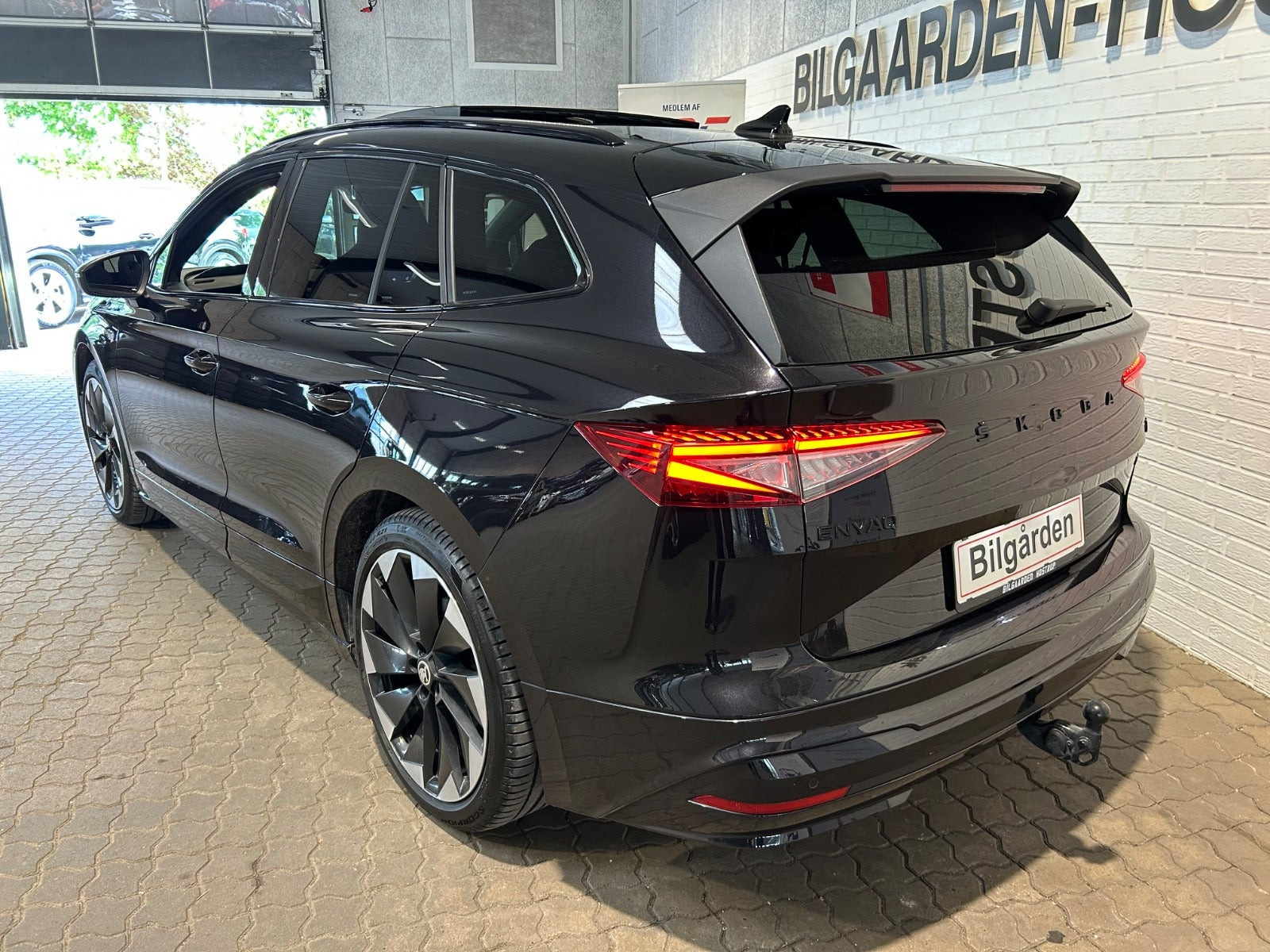 Sort Skoda Enyaq fra 2021