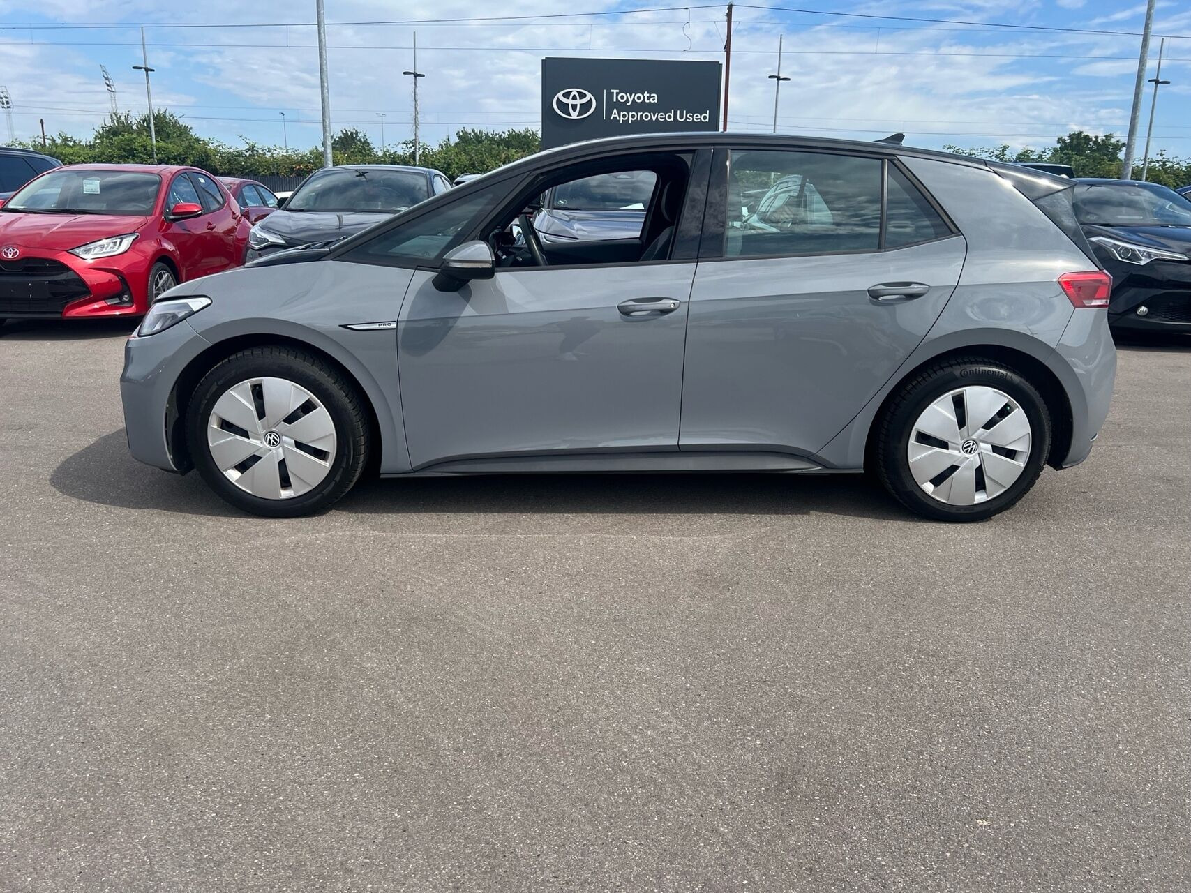 Grå VW ID.3 fra 2022