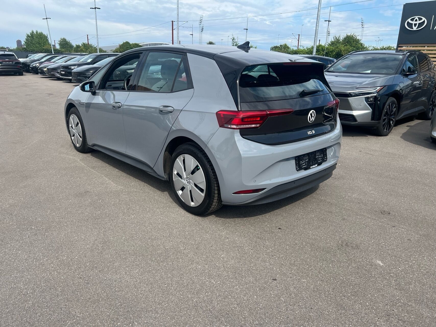 Grå VW ID.3 fra 2022