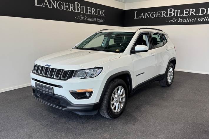 Hvid Jeep Compass fra 2021