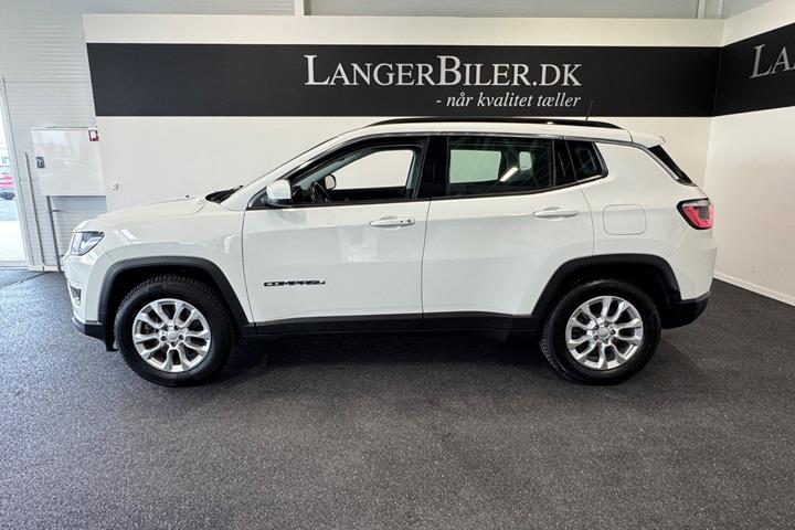 Hvid Jeep Compass fra 2021