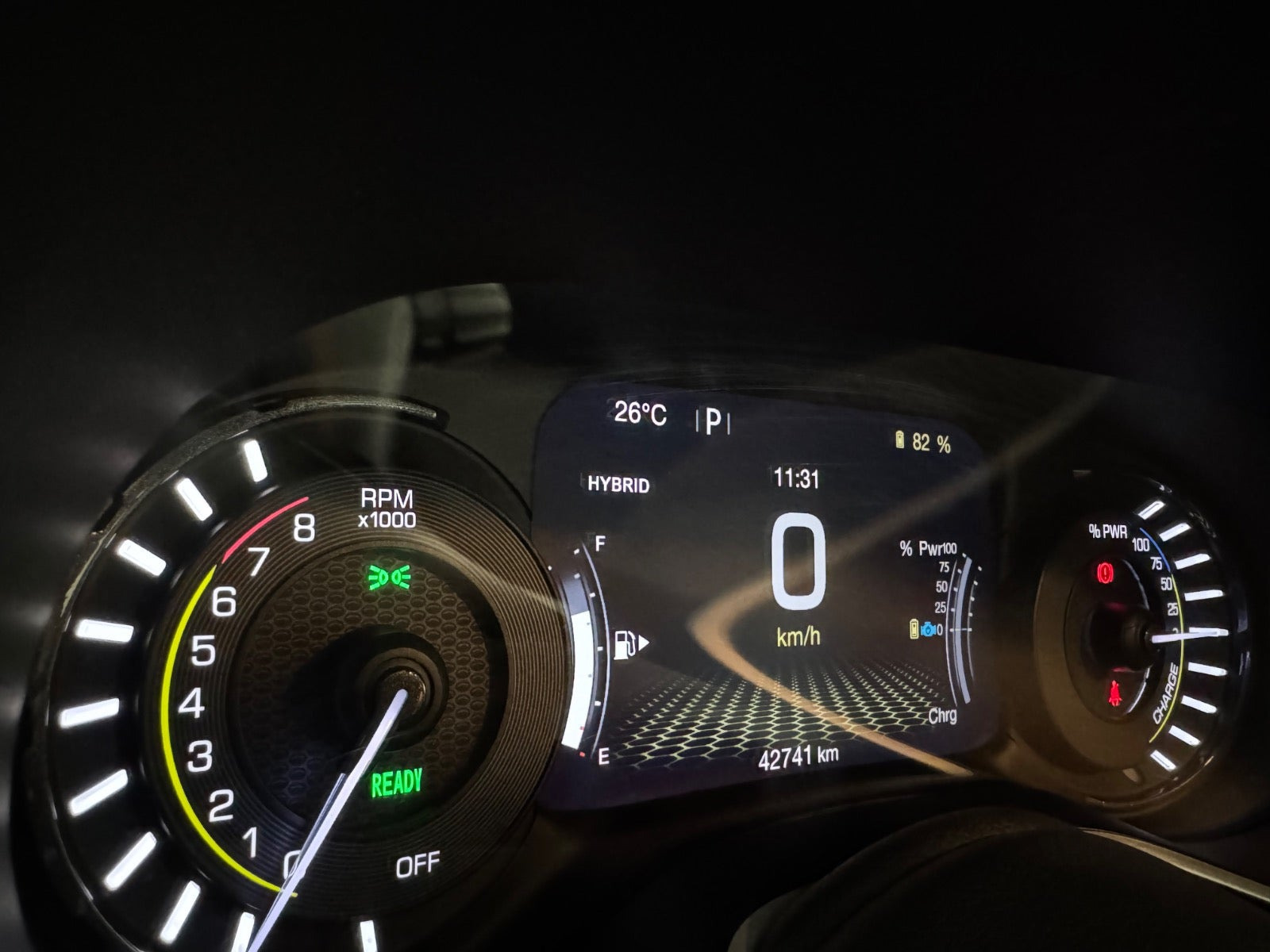 Hvid Jeep Compass fra 2021