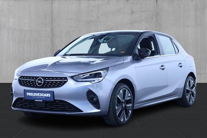Grå Opel Corsa-e fra 2020