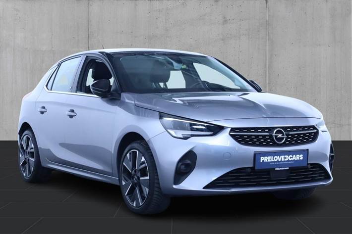 Grå Opel Corsa-e fra 2020