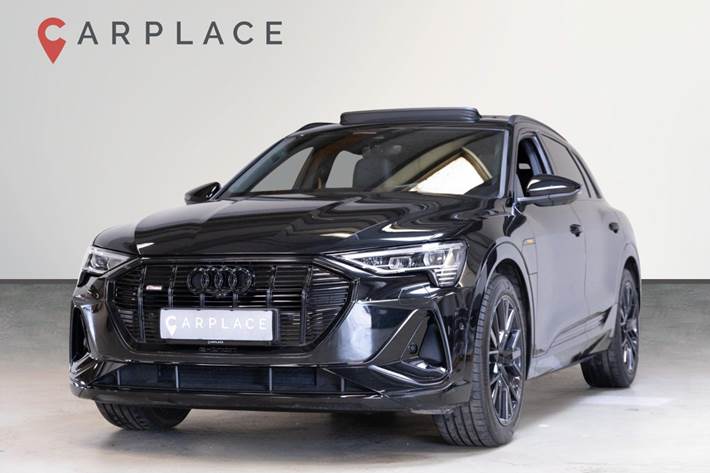 Sort Audi e-tron fra 2023