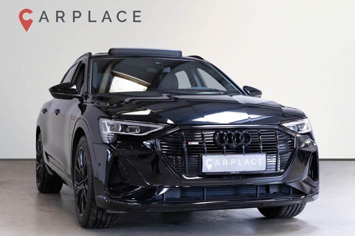 Sort Audi e-tron fra 2023