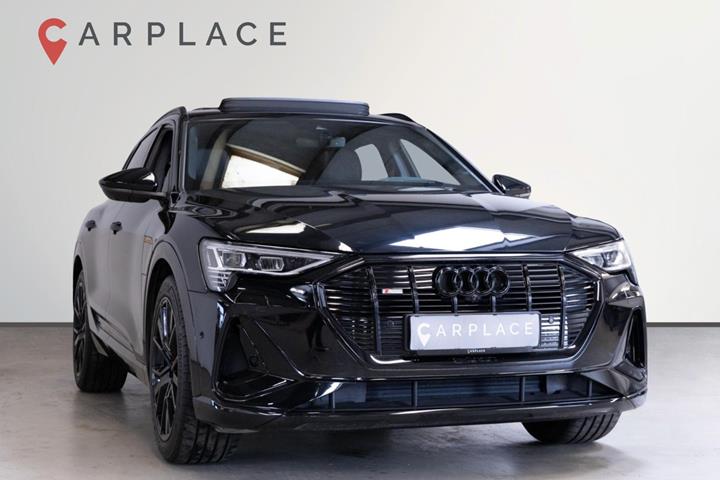 Sort Audi e-tron fra 2023