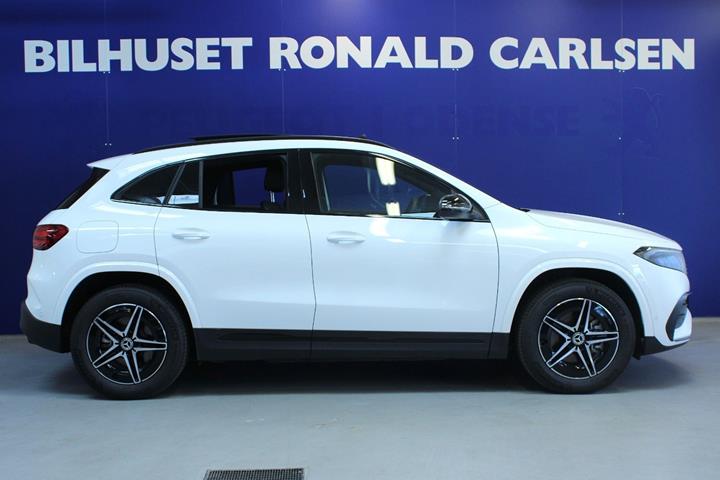 Hvid Mercedes EQA250+ fra 2025