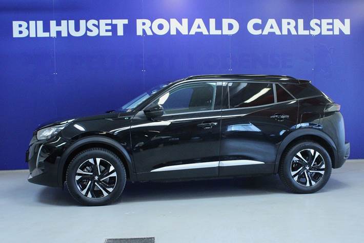 Sort Peugeot e-2008 fra 2021