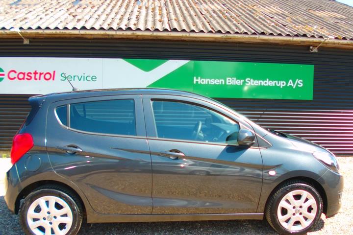 Grå Opel Karl fra 2018