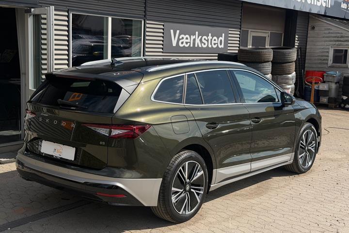 Grøn Skoda Enyaq fra 2026