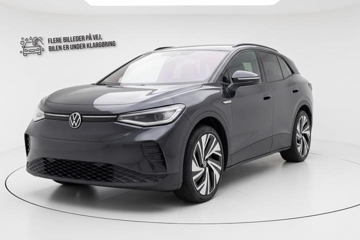 Grå VW ID.4 fra 2021 set udefra