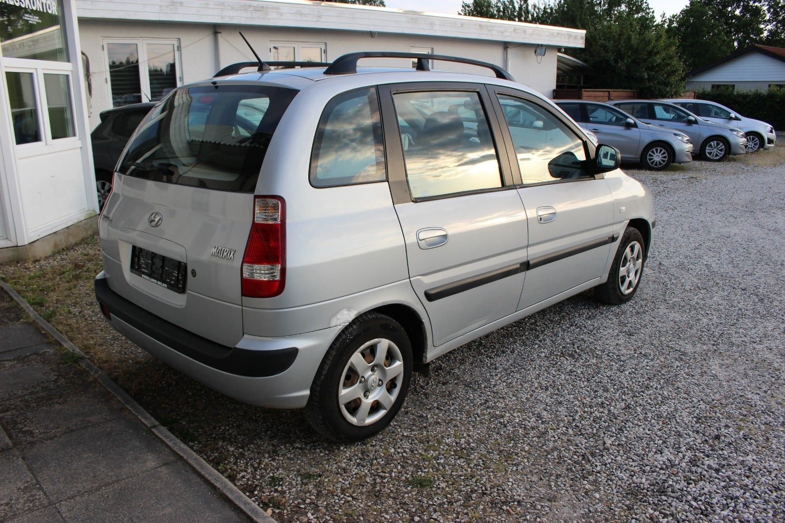 Sølv Hyundai Matrix fra 2008