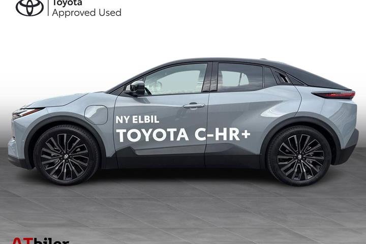 Grå Toyota C-HR+ fra 2026
