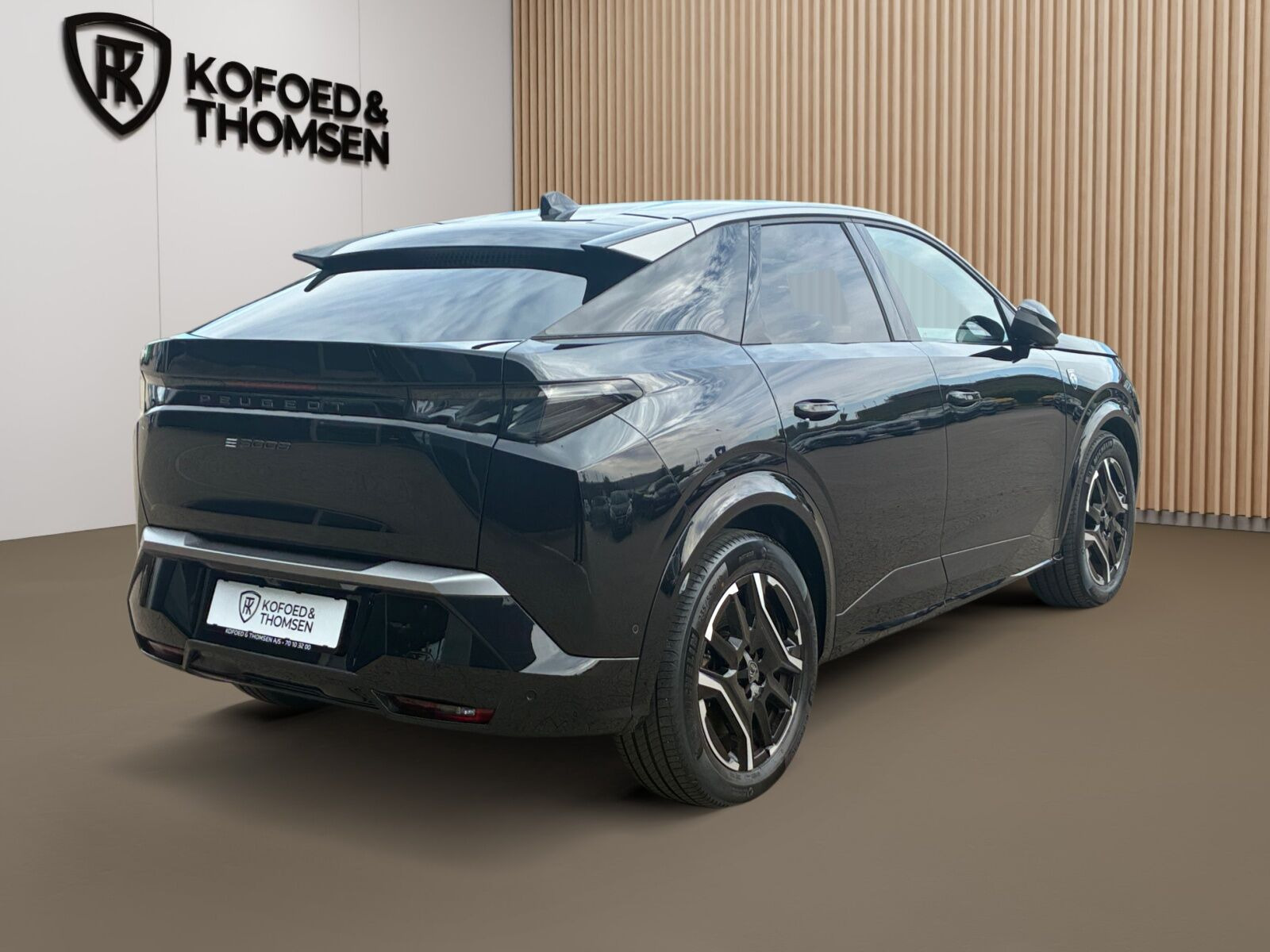 Sort Peugeot e-3008 fra 2025