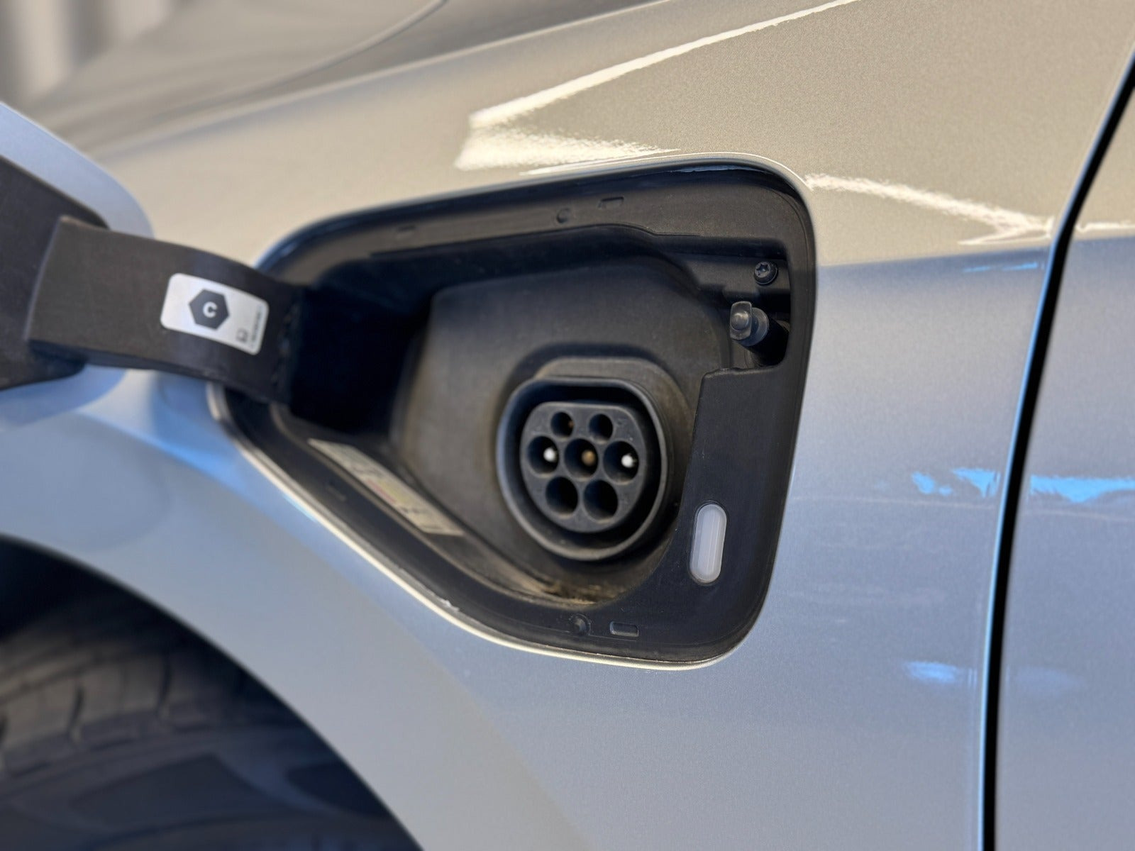 Sølv VW Golf VIII fra 2021