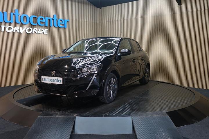 Sort Peugeot e-208 fra 2022