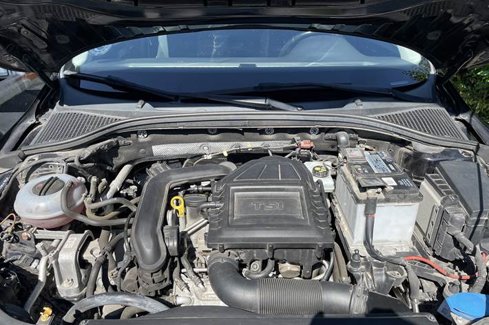 Sort Skoda Octavia fra 2017