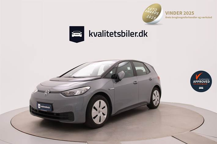 Grå VW ID.3 fra 2021