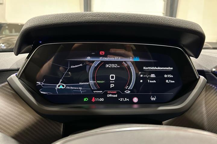 Grå Audi e-tron GT fra 2023