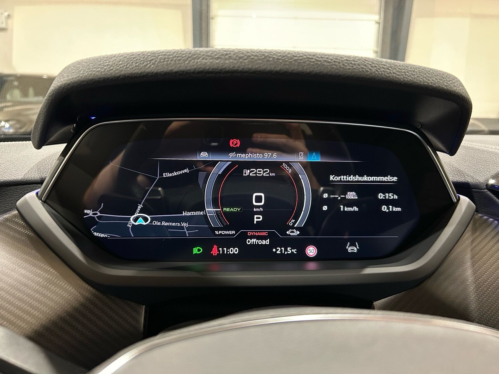 Grå Audi e-tron GT fra 2023