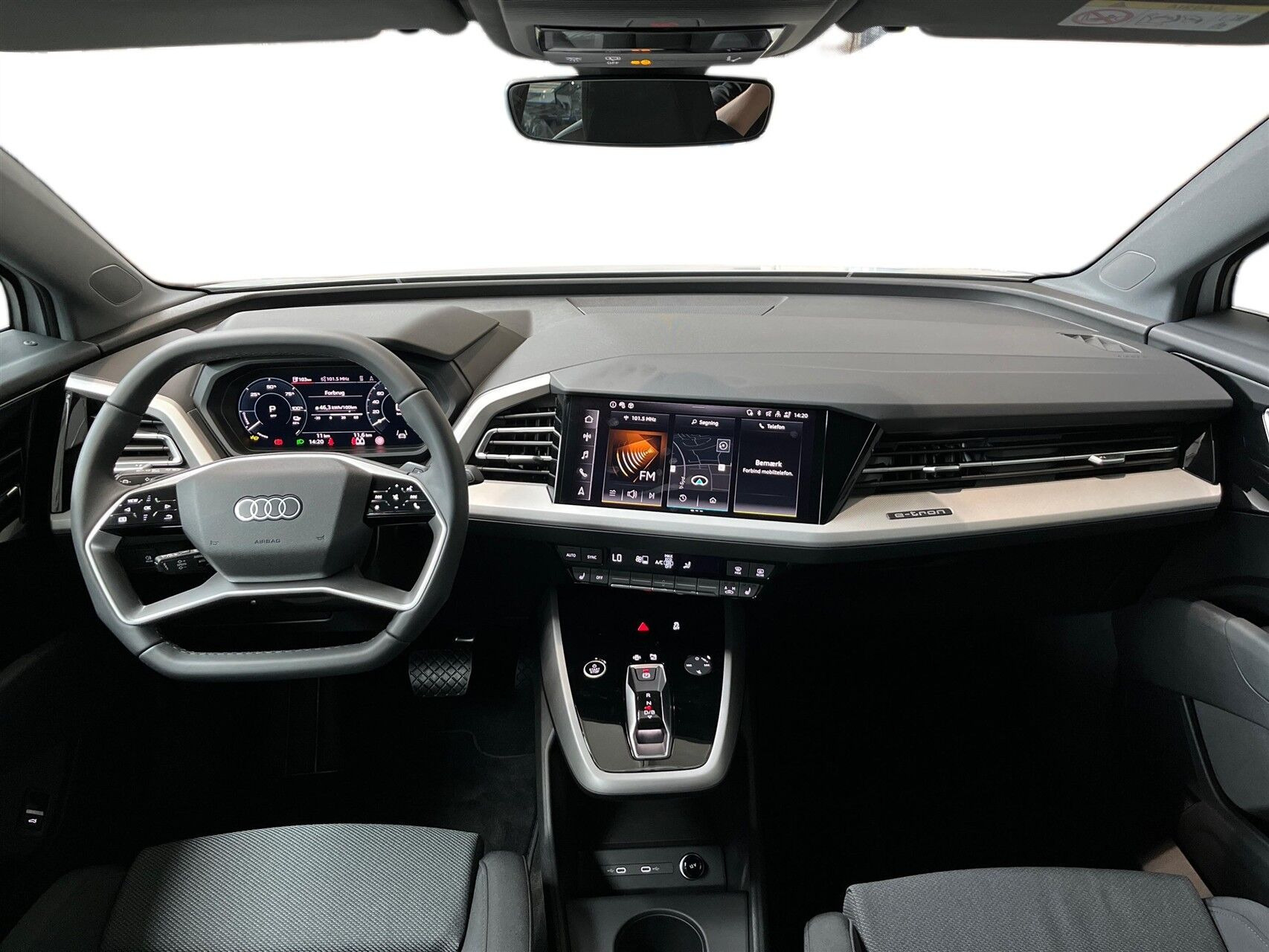 Hvid Audi Q4 fra 2026