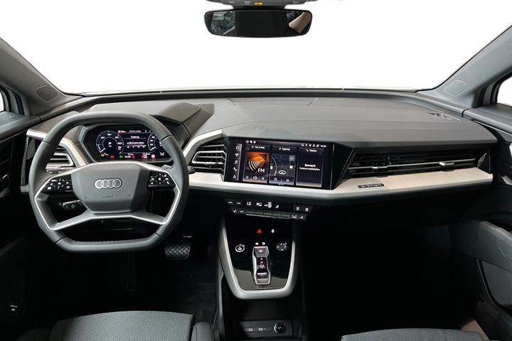 Hvid Audi Q4 fra 2026