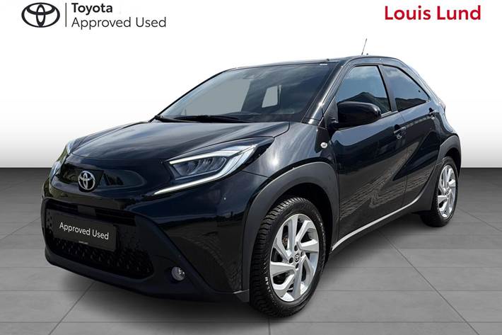 Sort Toyota Aygo X fra 2025