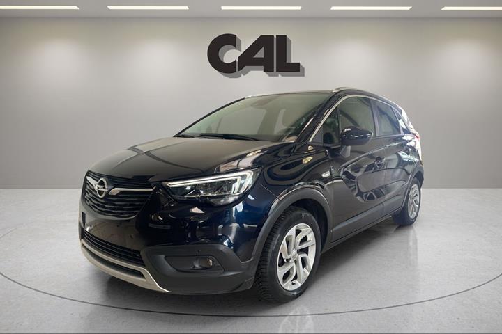 Sort Opel Crossland X fra 2019 set udefra