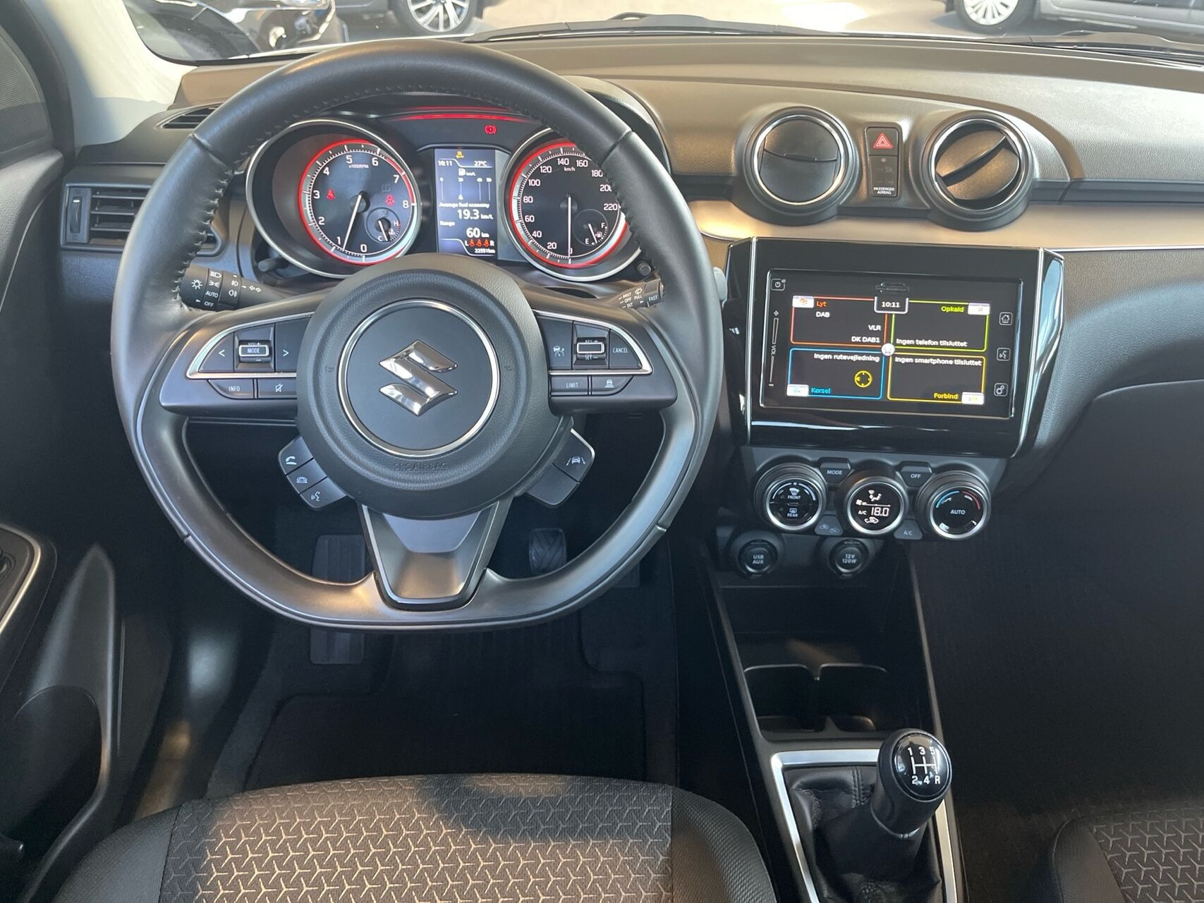 Hvid Suzuki Swift fra 2021