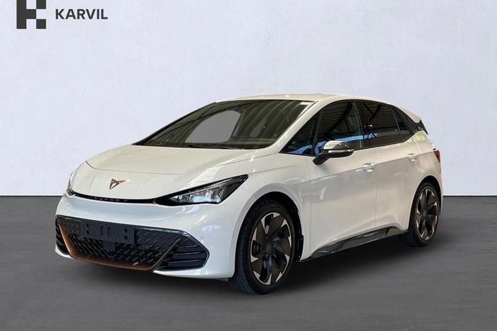 Hvid Cupra Born fra 2023 set udefra